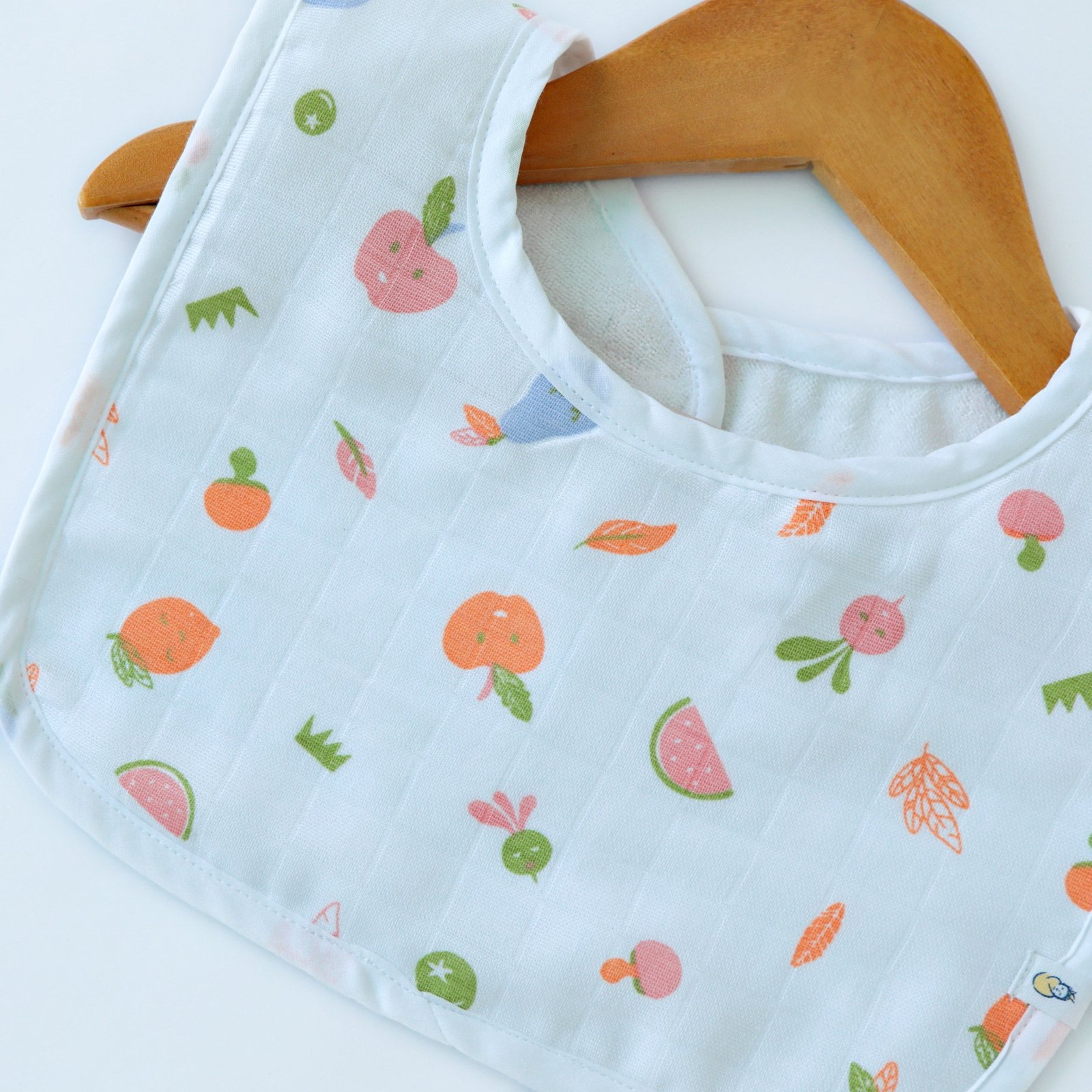Tropical Tango - Muslin and Terry Bib