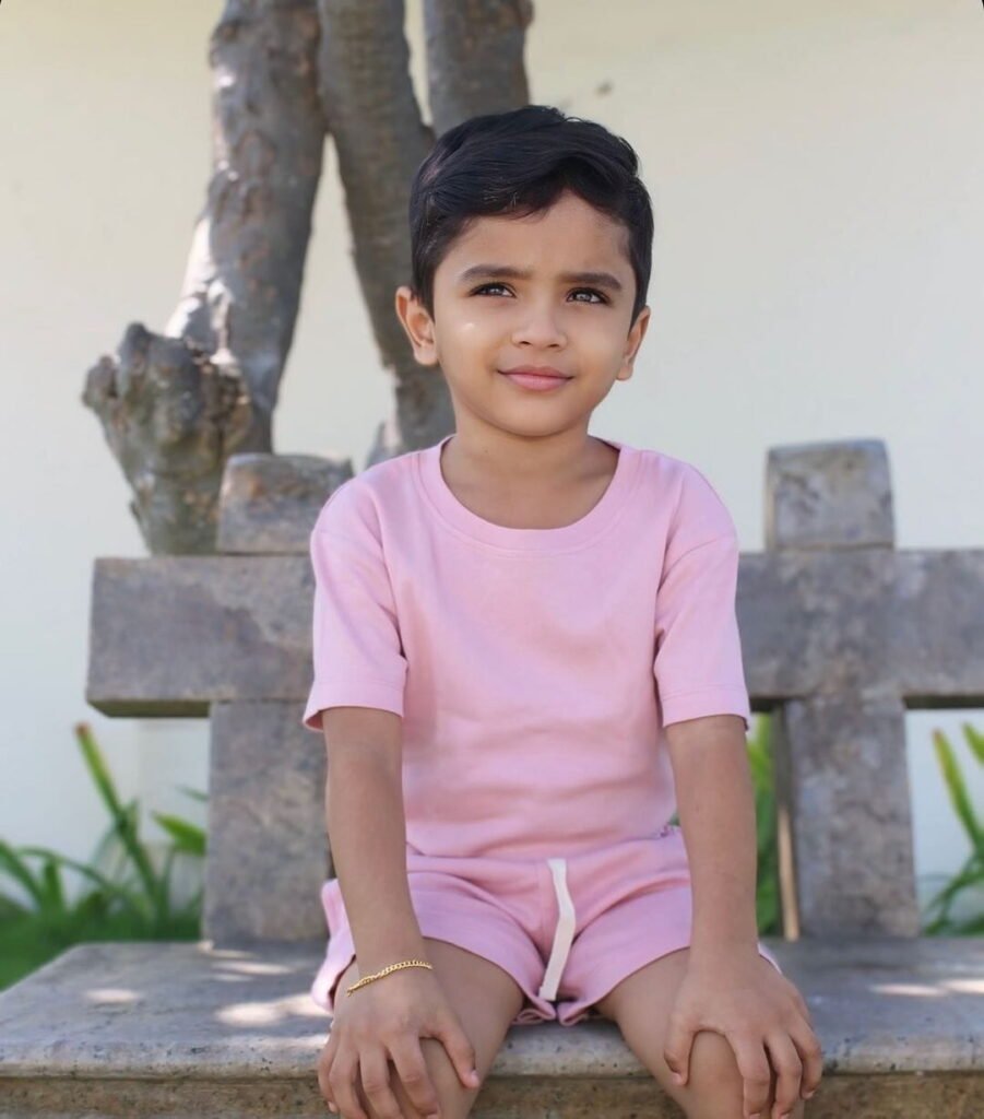 Soft and Stylish Unisex T- shirt & Shorts set ( Mauve ) 1 Y to 4 Y