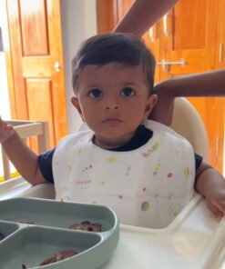 Mini Rocketeer - Muslin and Terry Bib