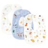 Reversible Muslin and Terry Bib - Assorted 3 Pack - Tiny Tales Combo