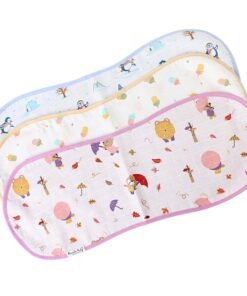 Muslin Reversible Burp Cloth - Pack of 3 S7