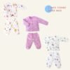 Little explorer combo Saver 3 pack : Full Sleeve & Pant Sets (0m to 4years)