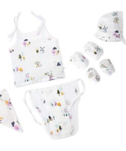 Baby essential Starter gift Kit - 6 piece set - Farmyard Tales