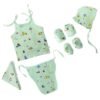 Baby essential Starter gift Kit - 6 piece set - Snowy Village Tales