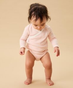 Long Sleeve Kimono Bodysuit