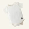 Baby Bodysuit (0–12 Months) Soft Ivory