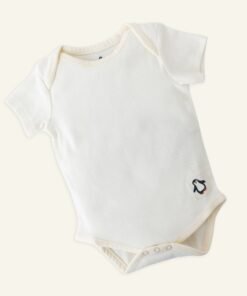 Baby Bodysuit (0–12 Months) Soft Ivory
